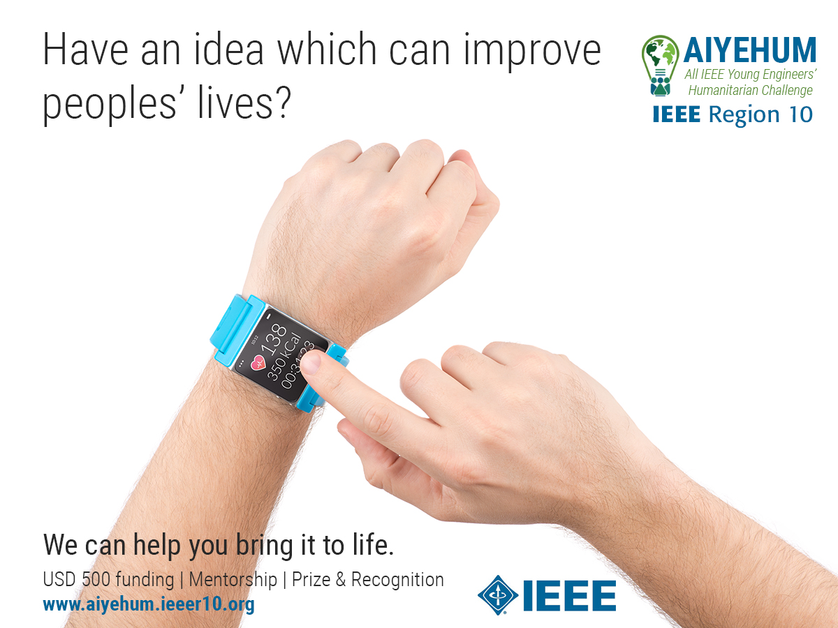 You are currently viewing All IEEE Young Engineers’ Humanitarian Challenge – 500 USD Project Funding