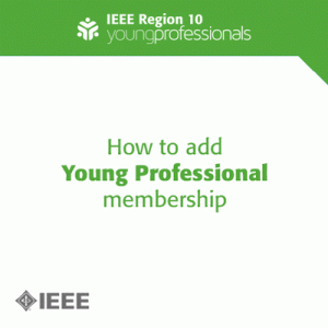 Read more about the article How to add Young Professionals membership to my IEEE membership?